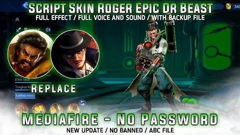 Roger Epic Dr Beast Full Effect And Audio Mobile Legends