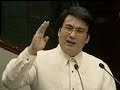 Privilege speech of Sen. Bong Revilla