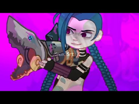 HA HA HA HA! /‼️Jinx‼️/ Arcane/ Gacha Art 🎭