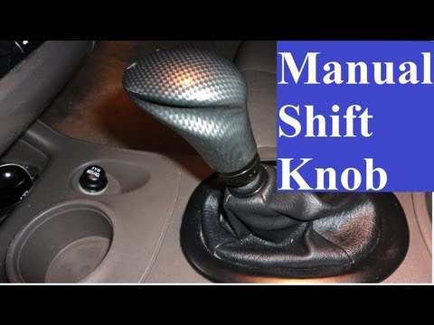 How to Replace a Manual Shifter Knob