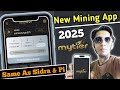 New Mining App 2025 | My Tire Mining App | Mytire App Same As Sidra & Pi Network