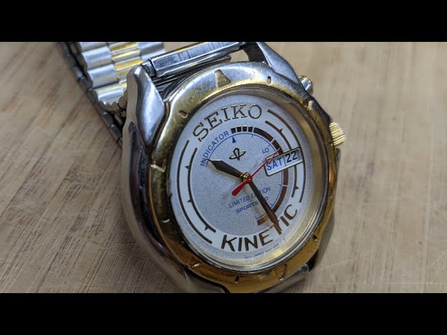 The Rarest Vintage Seiko Kinetic Watch: The Limited Edition Launch