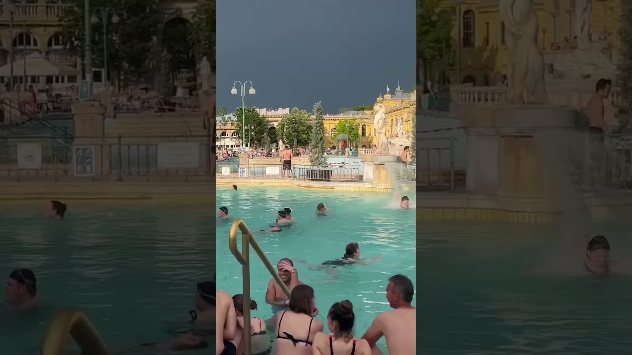 💦 Széchenyi Thermal Bath – Relax in Budapest’s Iconic Spa! 🇭🇺✨ 