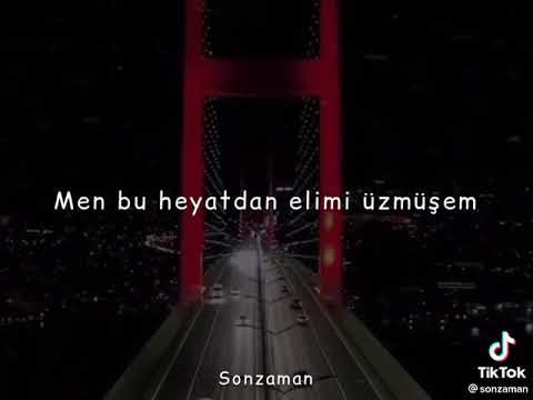 bele yaşamaqdan tamam bezmişəm mən bu həyatdan elmi uzmusəm