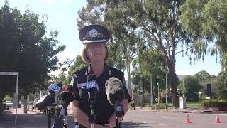 Details Superintendent Narelle Kameniar talking to the media about the crash at Marryatville. Update