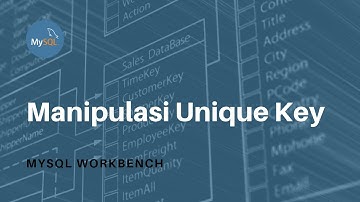 Query MySQL Cara Memanipulasi Unique Key pada tabel #5