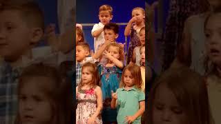 E's 4yo preschool Spring Sing, 2019