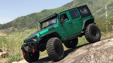 Rubicon JK | CJ10(Rock Rocket) Chassis & MST MPA Axles | First Run