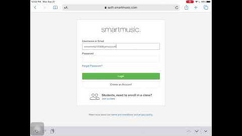 SmartMusic - How to Login Correctly