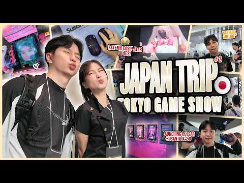 TOKYO GAME SHOW & PLAYING REAL-LIFE PALWORLD | JAPAN VLOG