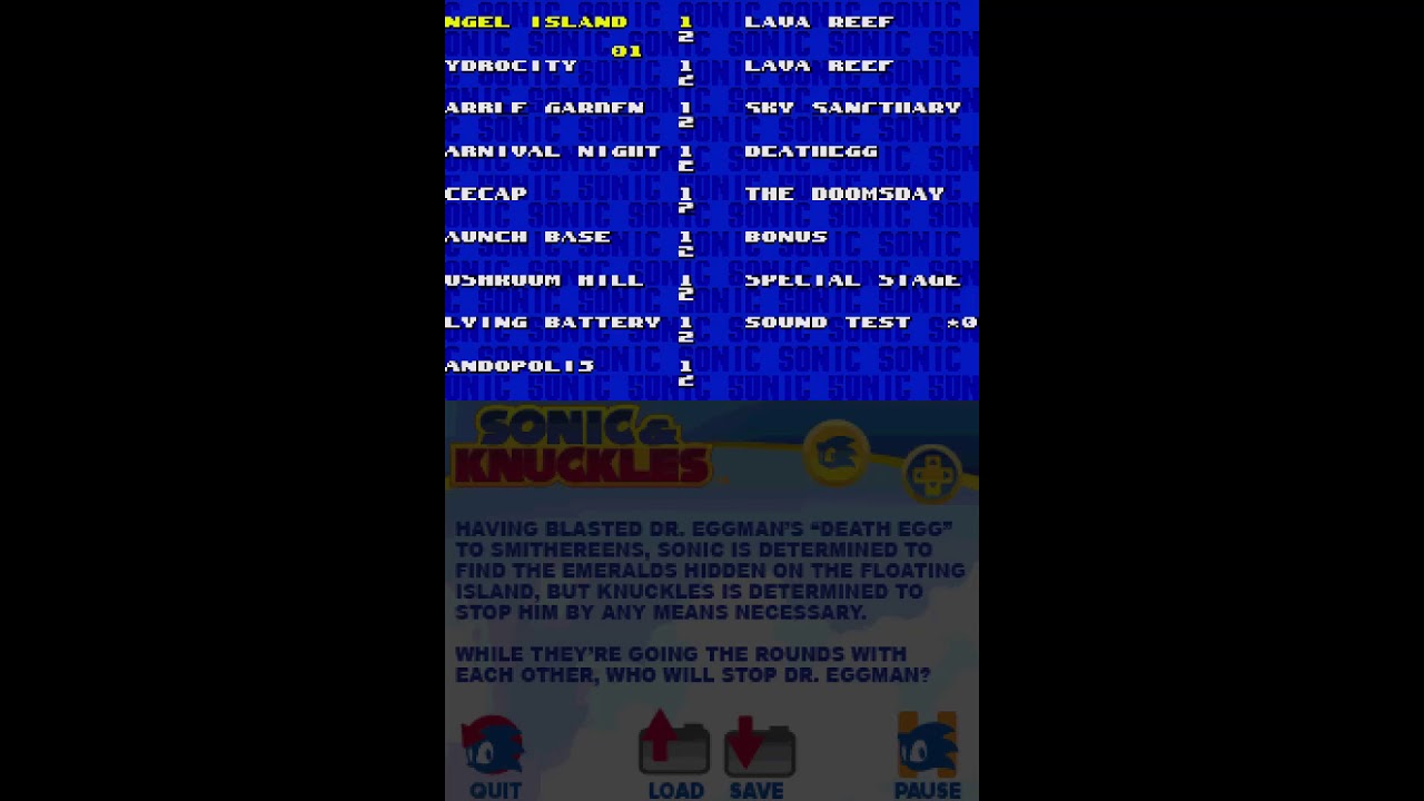 Sonic 3 Act 1 Boss - Sonic Classic Collection (DS) Music