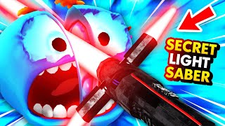 NEW Creating SECRET LIGHTSABER And DESTROYING MEESEEKS (Rick and Morty: Virtual RickAlity Gameplay)