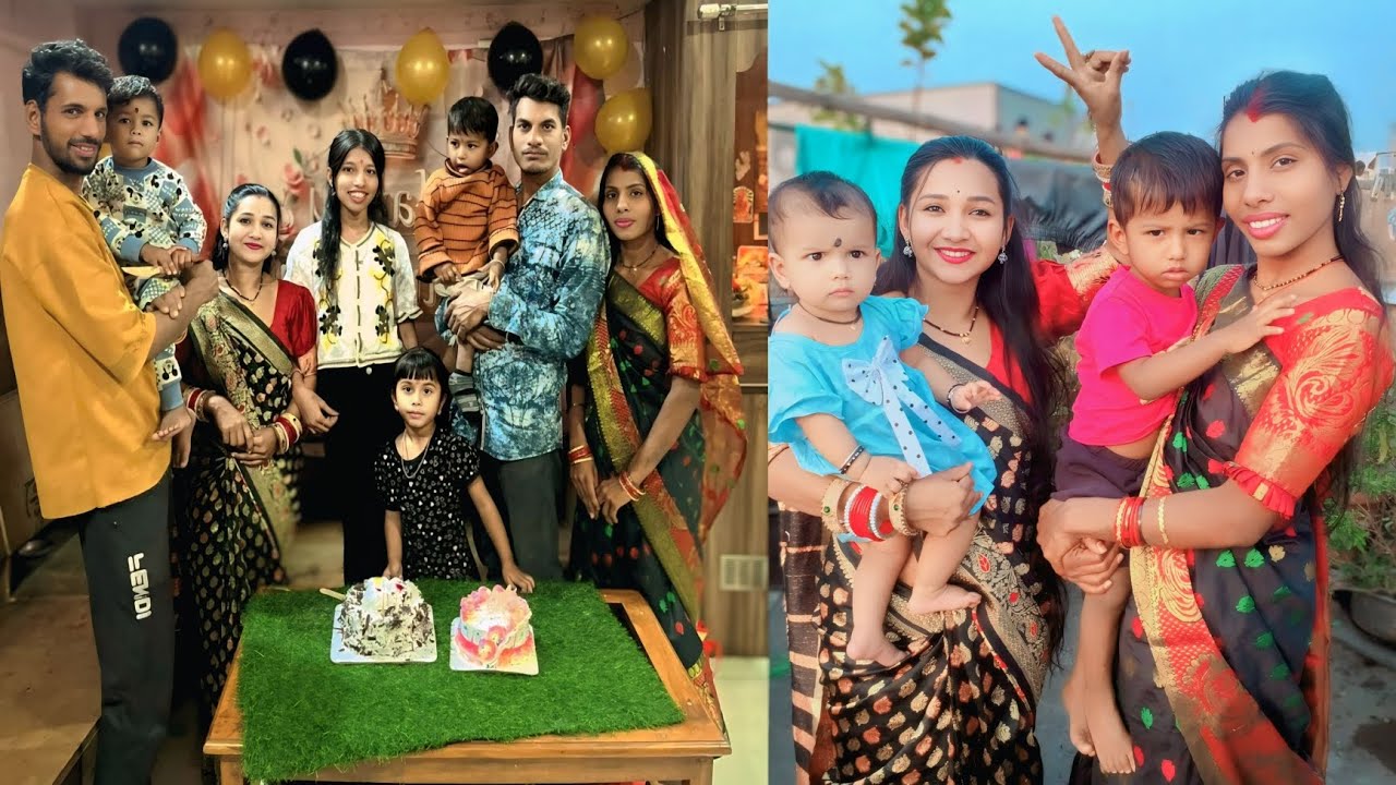 भाची के बर्थ-डे celebration 🎊 