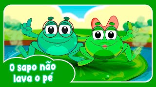 O Sapo Não Lava O Pé - Animaguel Atividades Com As Sílabas Música Infantil