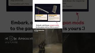 We need more weapon mods 😭 - ARC Raiders