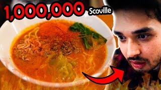 I Tried Japan's SPICIEST Ramen Challenge (ft. @CDawgVA) | 1 MILLION SCOVILLE