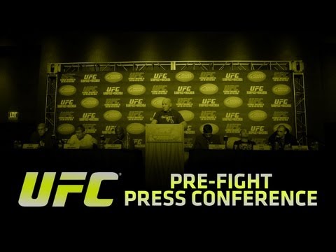 UFC 148 SILVA vs SONNEN II Pre-fight Press Confere...