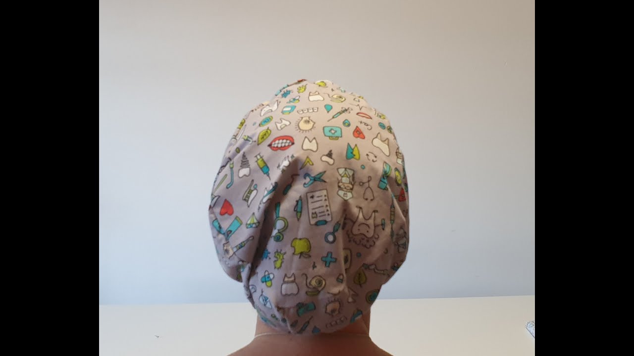 DIY Gorro enfermera / gorro de quirófano