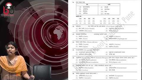 MPSC RAJYASEVA Test series - 2020 Test X- Science Part - II by Dr Rani Jain - Bhushan Dhoot Academy