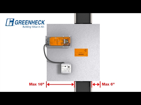 Greenheck - Fire Safety Damper Installation