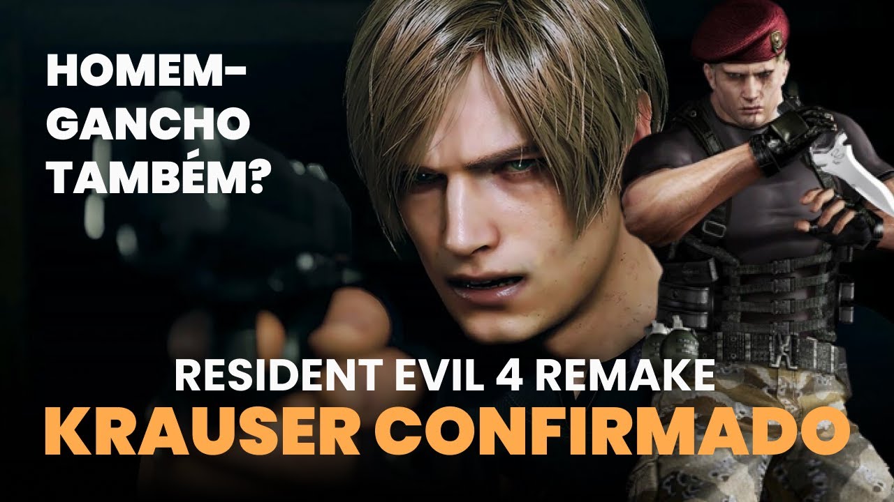 Produtores confirmam Krauser no Resident Evil 4 Remake!