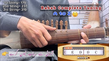 Rabab tuning Easy Way-In Urdu Language-Pano Tuner||Setting Full Rabab. ​⁠@RababSkills