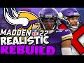 Kellen Mond Minnesota Vikings Realistic Rebuild Madden 22 Franchise Rebuild