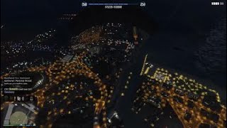 Grand Theft Auto V crazy ejection kill shot