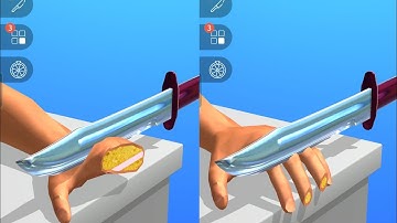 ASMR Slicing All Levels gameplay Androi, iOS gamply