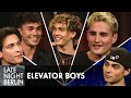 Wenn aus TikTok-Stars eine Boyband wird! (Elevator Boys) | Late Night Berlin