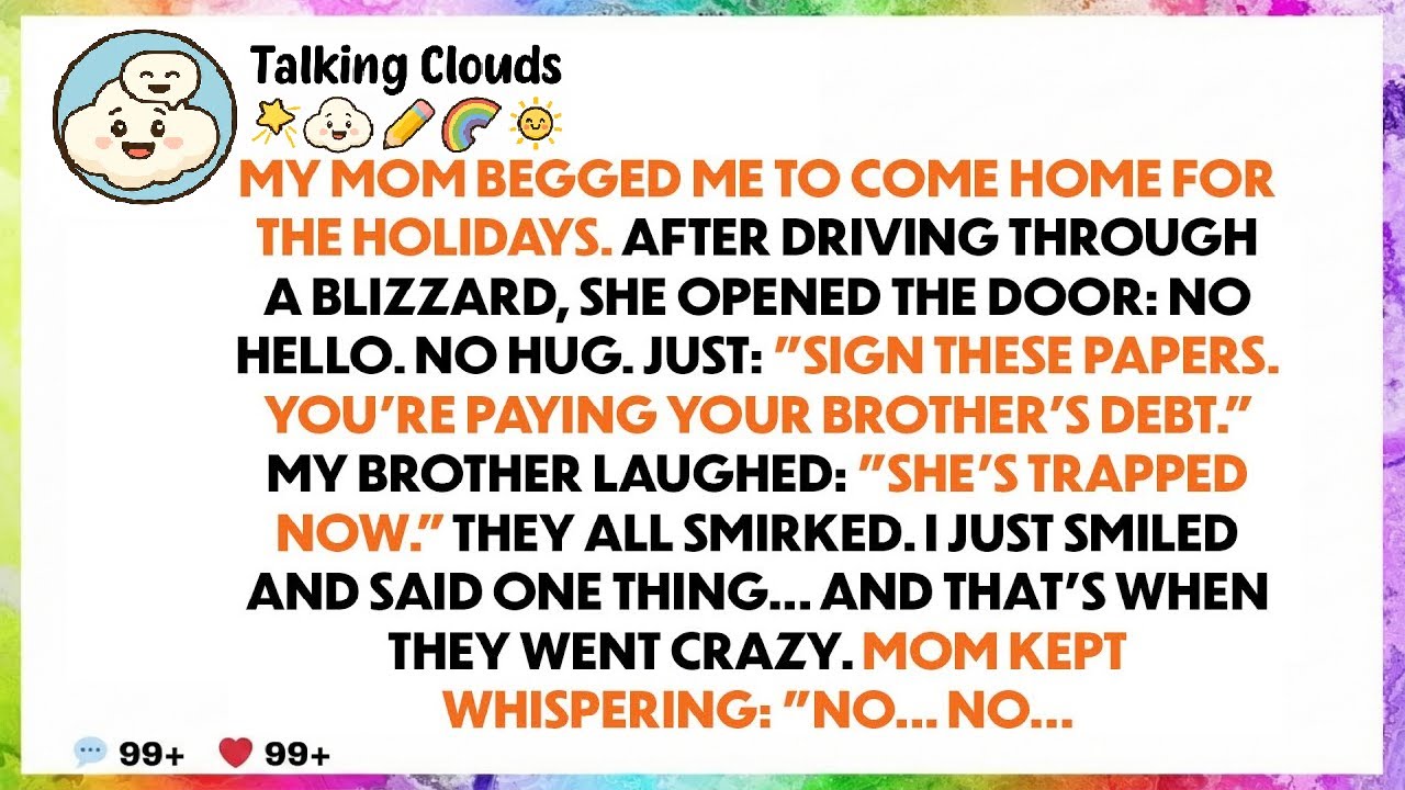 My Mom Flew Me Home For The Holidays — Then Locked Me In To Pay Their Debts