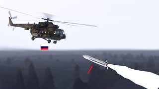 FIM-92 bullied Russian Mi-8 helicopter | "Flying Tank" was downed in Ukraine | Pilots missing