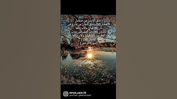 سورة الرحمن #قران_كريم #قرآن #تلاوة_هادئة #تلاوة_خاشعة #تلاوات_خاشعة #سورة_الرحمن