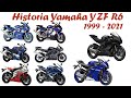Historia Yamaha YZF R6, de 1999 a 2021, una gran moto... ????????