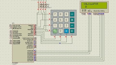 การเขียนโปรแกรม pic877  ccs  calulator by saksri senalai