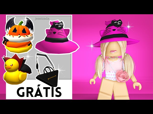 jessizada on X: 👾 CORRE! COMO PEGAR 2 ITENS DE HALLOWEEN GRÁTIS NO ROBLOX  EM 2023! 🎀Video:  🎀 Discord:   #roblox #robloxugc #robloxugcgratis #robloxugcfree  #robloxfreelimited  / X