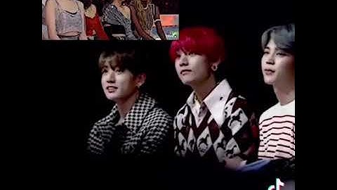 [ Liskook ] Jungkook React to Lisa on Screen mma 2018