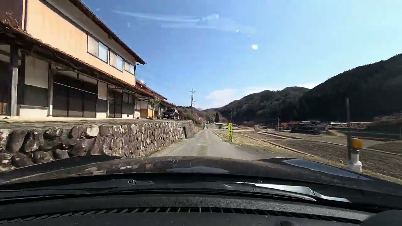 1117　4. 【車載】島根県鹿足郡津和野町日原→島根県浜田市三隅町下古和【ロードスターRFの記録】2026/02/22-4