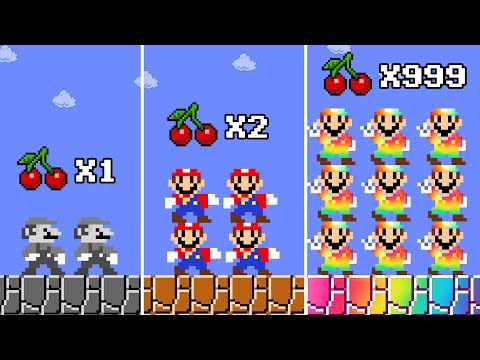 What If Mario Wonder but Every Seed Makes Mario Double Power? | 2TB STORY GAME
