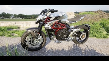 Vection - RTX UE4 3D realtime configurator test on Agusta Brutale