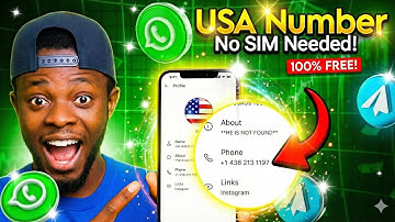 Get Free USA VIRTUAL Phone Number for WhatsApp, Telegram, Call & Text | Free Virtual WhatsApp Number
