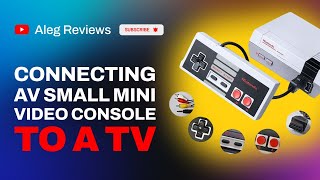 Connecting AV small mini video console to a TV