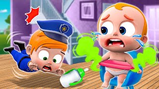 Baby Police Song 👮 | Take Care Little Baby 👶🏻✨🍼 | New Kid Song & Nursery Rhymes For Kids