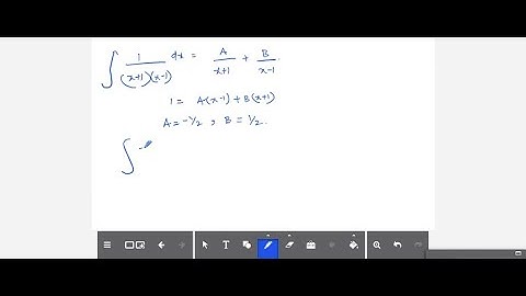 Use partial fractions to find the indefinite integral. ∫1/x^2-1 d x