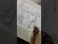 Shri Krishna Sketch Outline Part-2 🦚 #art #viral #sketching #shrikrishna #shorts