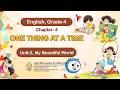 NCERT Textbook_Santoor_Grade 4_ Chapter 4_One Thing at a Time_English