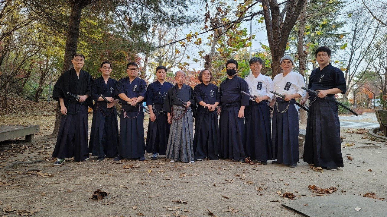 Korea Battoo Grading test tatami Tameshigiri katana japan sword 검도 검리