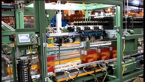 NP5002 Counter-Flow Triple Pack Invert Packer - Staging & Packing Cartons