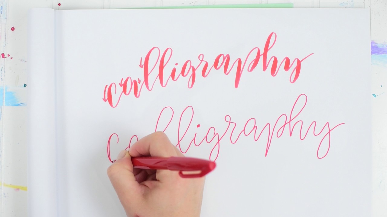 How to do Faux Calligraphy in 22 easy steps