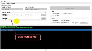 SP2/SPD-UniSoc v2.08 and in old versions cant select fdl2 file in custom setting for manual boot